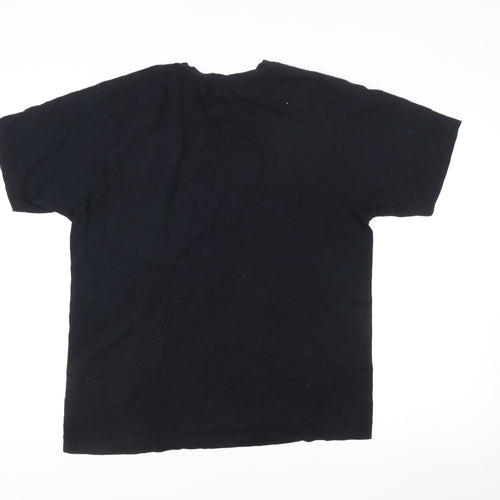 Reebok Men’s Black XL Crew Neck Short Sleeve T-Shirt