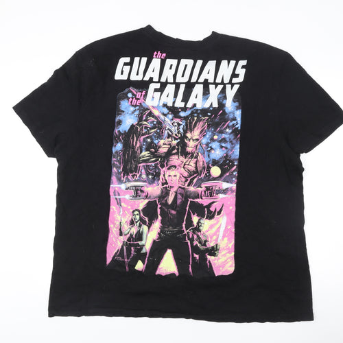 Marvel Men’s Black 3XL Guardians of the Galaxy Graphic T-Shirt