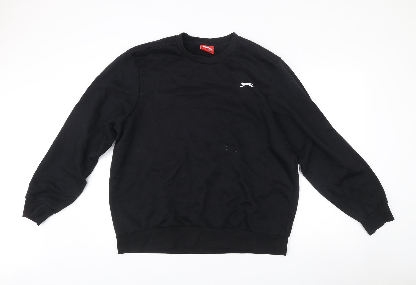 Slazenger Men’s Black XL Pullover Sweatshirt Crew Neck Sportswear