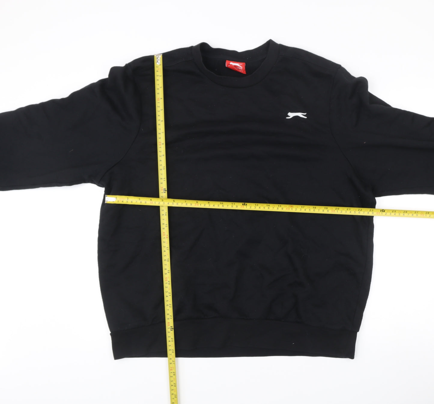 Slazenger Men’s Black XL Pullover Sweatshirt Crew Neck Sportswear
