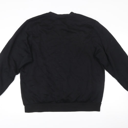 Slazenger Men’s Black XL Pullover Sweatshirt Crew Neck Sportswear
