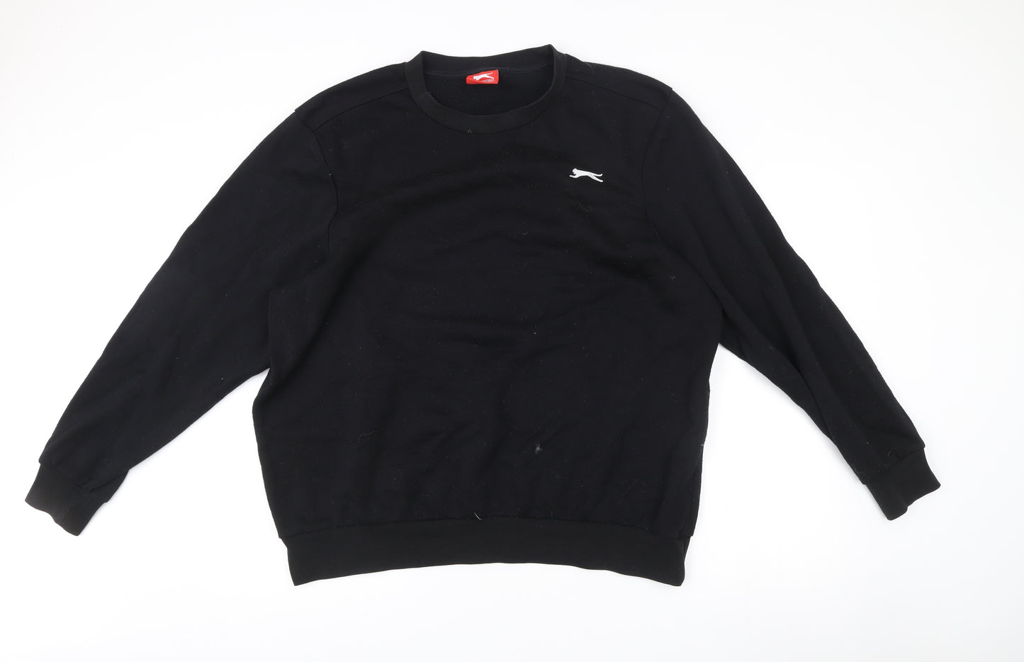 Slazenger Men’s Black XL Pullover Sweatshirt Crew Neck Fleece