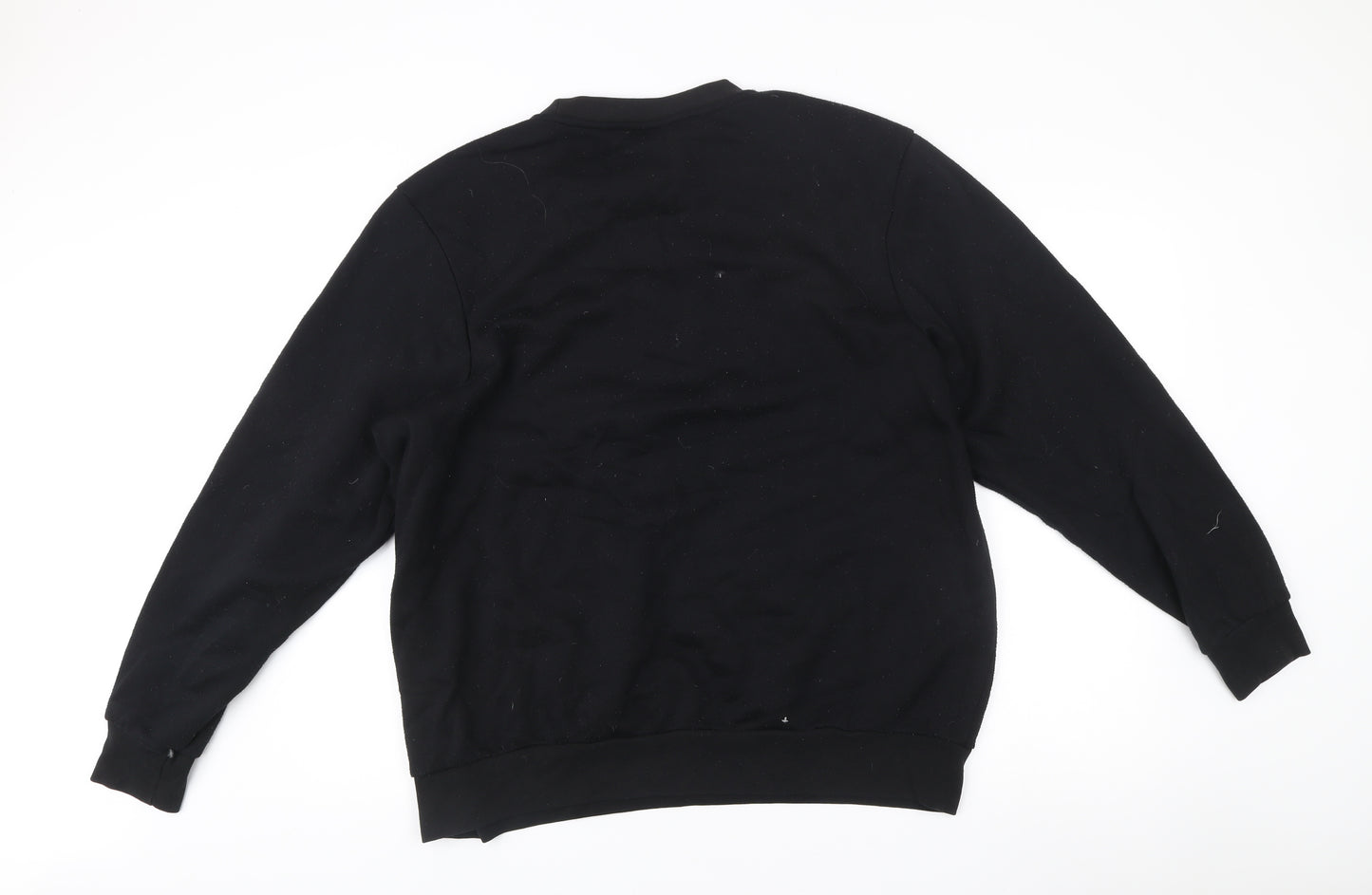 Slazenger Men’s Black XL Pullover Sweatshirt Crew Neck Fleece