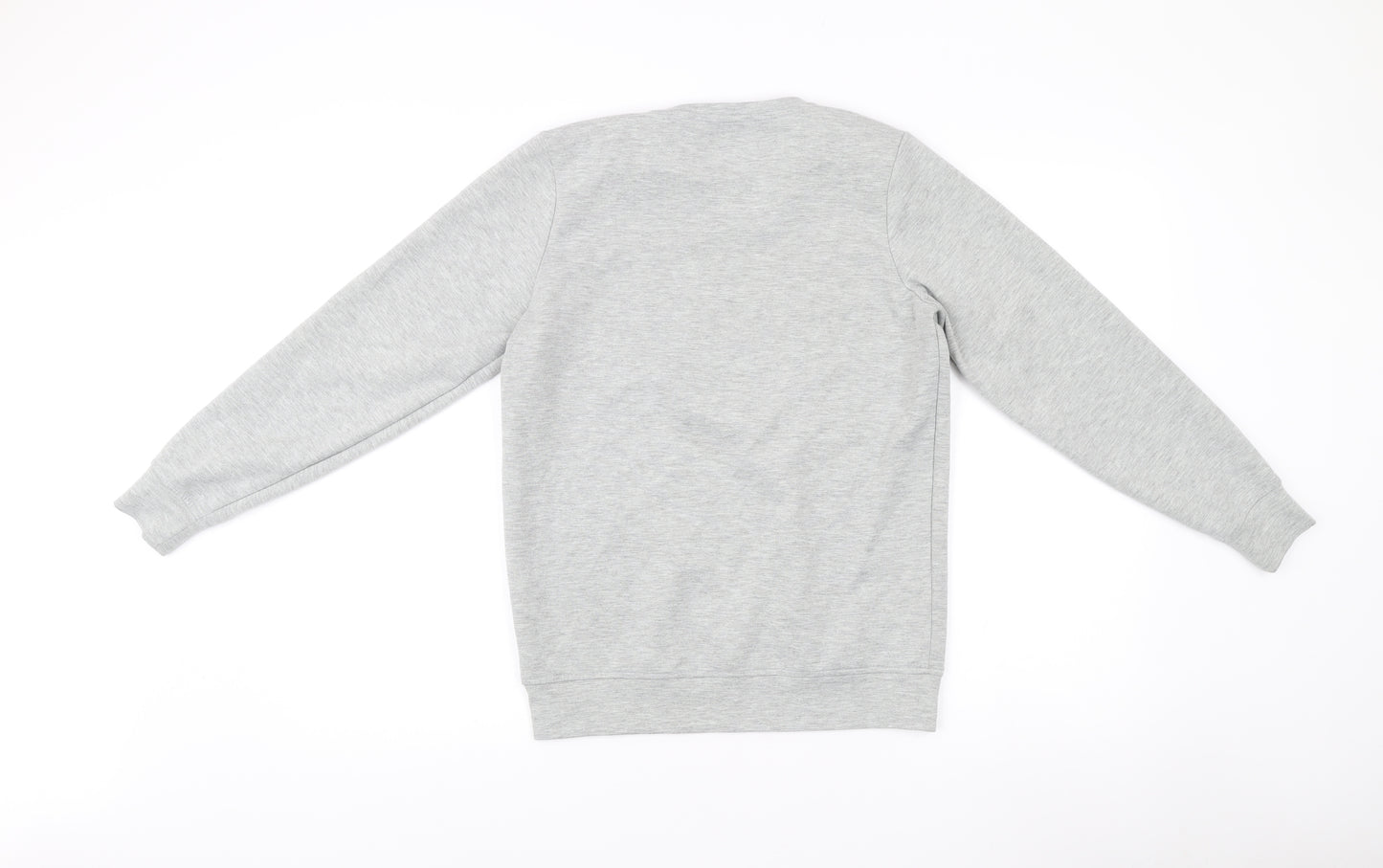 Illusive London Boys Grey Logo Sweatshirt 13-14Y Pullover Crew Neck