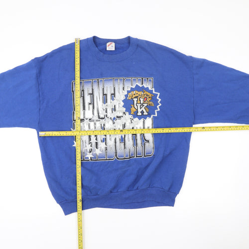 Jerzees Men’s Blue XL Pullover Sweatshirt Kentucky Wildcats Vintage