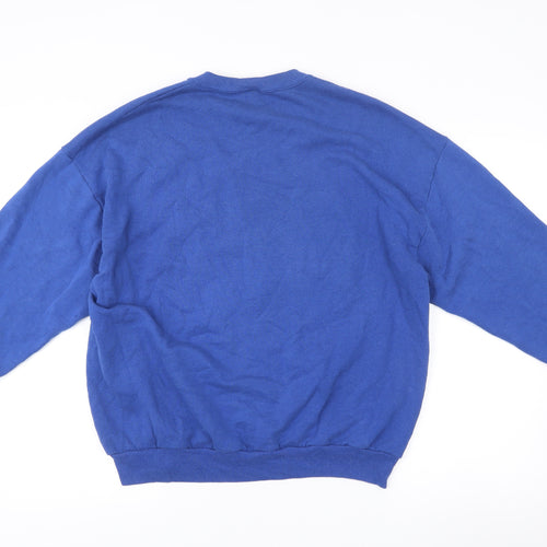 Jerzees Men’s Blue XL Pullover Sweatshirt Kentucky Wildcats Vintage