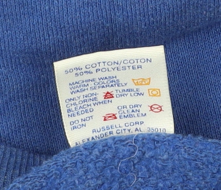 Jerzees Men’s Blue XL Pullover Sweatshirt Kentucky Wildcats Vintage