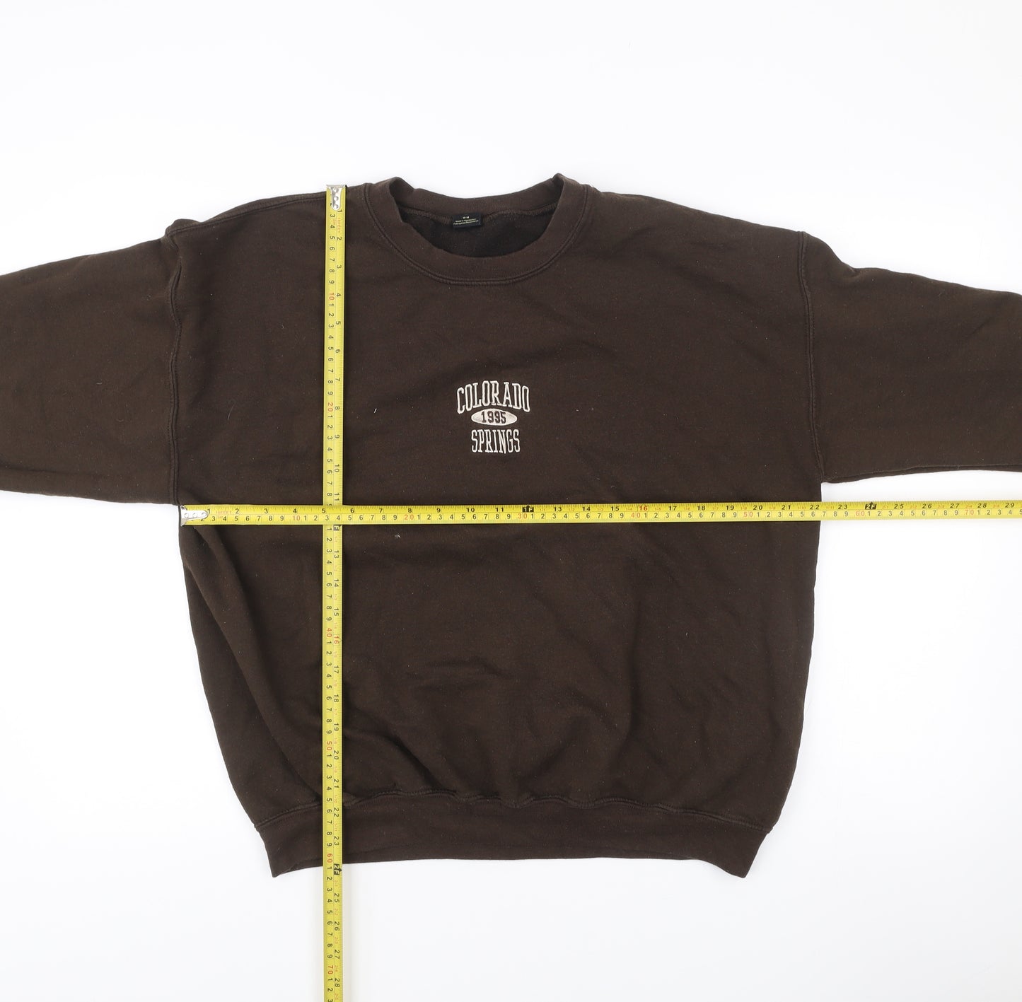 Urban Outfitters Women Brown Logo Pullover Sweatshirt Size M