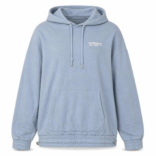 Manière De Voir Women’s Blue Pullover Hoodie Size 12 Cotton Blend