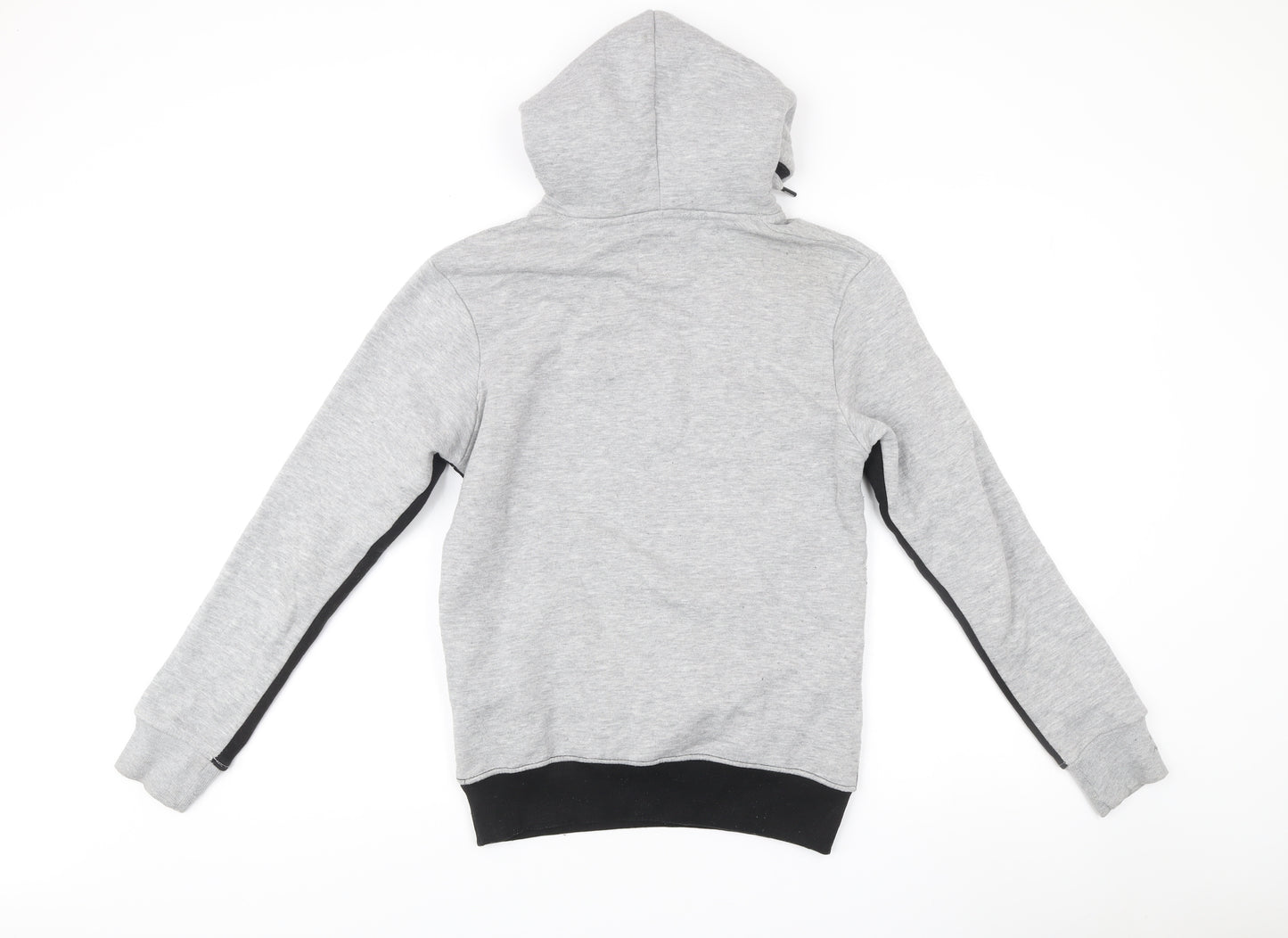 Twisted Soul Men's Grey Black Pullover Hoodie Size S Logo Graphic