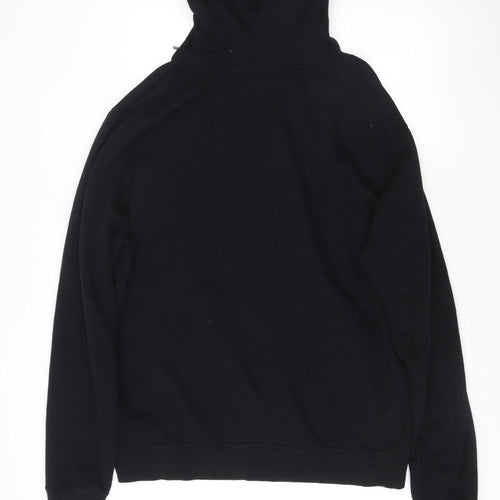 Oxylane Men’s Black Full Zip Hoodie Size L Hooded Sweatshirt
