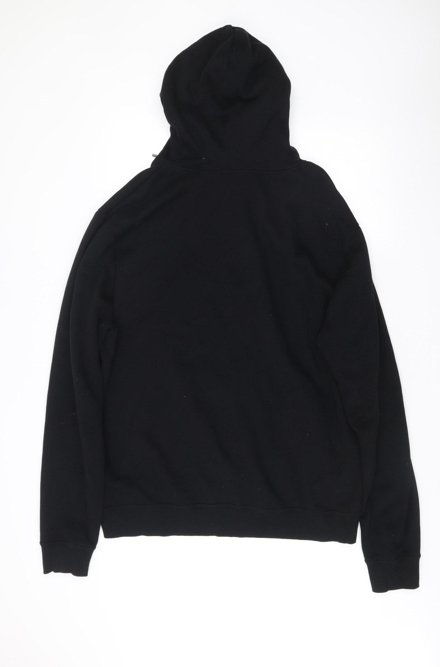 Oxylane Men’s Black Full Zip Hoodie Size L Hooded Sweatshirt