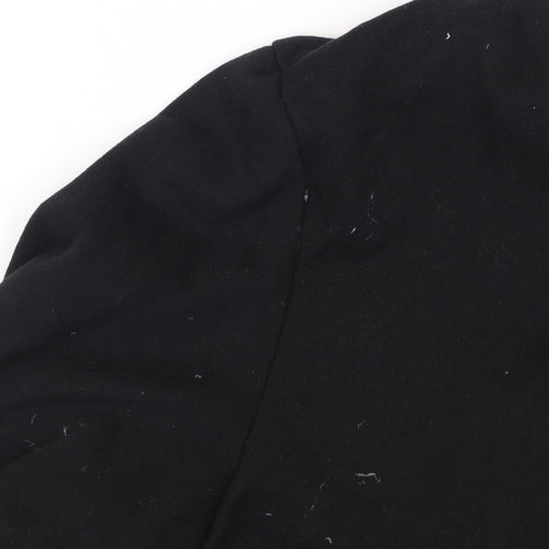 Oxylane Men’s Black Full Zip Hoodie Size L Hooded Sweatshirt