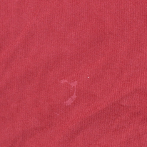 Ralph Lauren Men’s Red V-Neck Cotton T-Shirt Size S