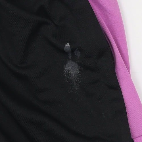 Adidas Womens Black Small Athletic Sports Shorts Elastic Waist