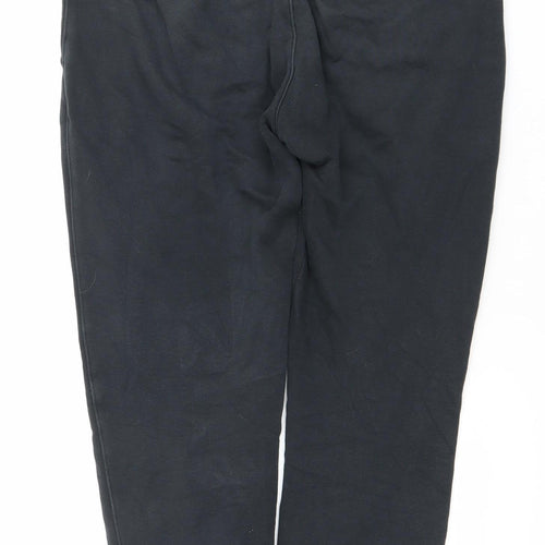 Nike Men’s Black Jogger Sweatpants M Cotton Blend Fleece Activewear