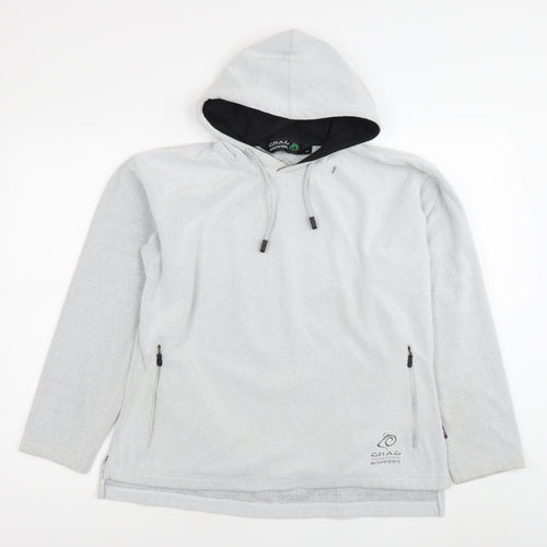 Craghoppers Women’s Grey Hooded Pullover Hoodie Size 14