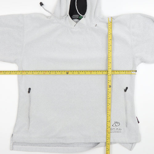 Craghoppers Women’s Grey Hooded Pullover Hoodie Size 14