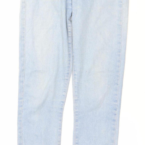 River Island Women’s Blue Size 8 Skinny Slim Fit Stretch Jeans