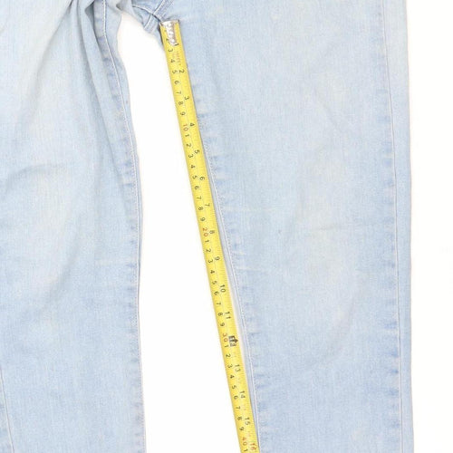 River Island Women’s Blue Size 8 Skinny Slim Fit Stretch Jeans