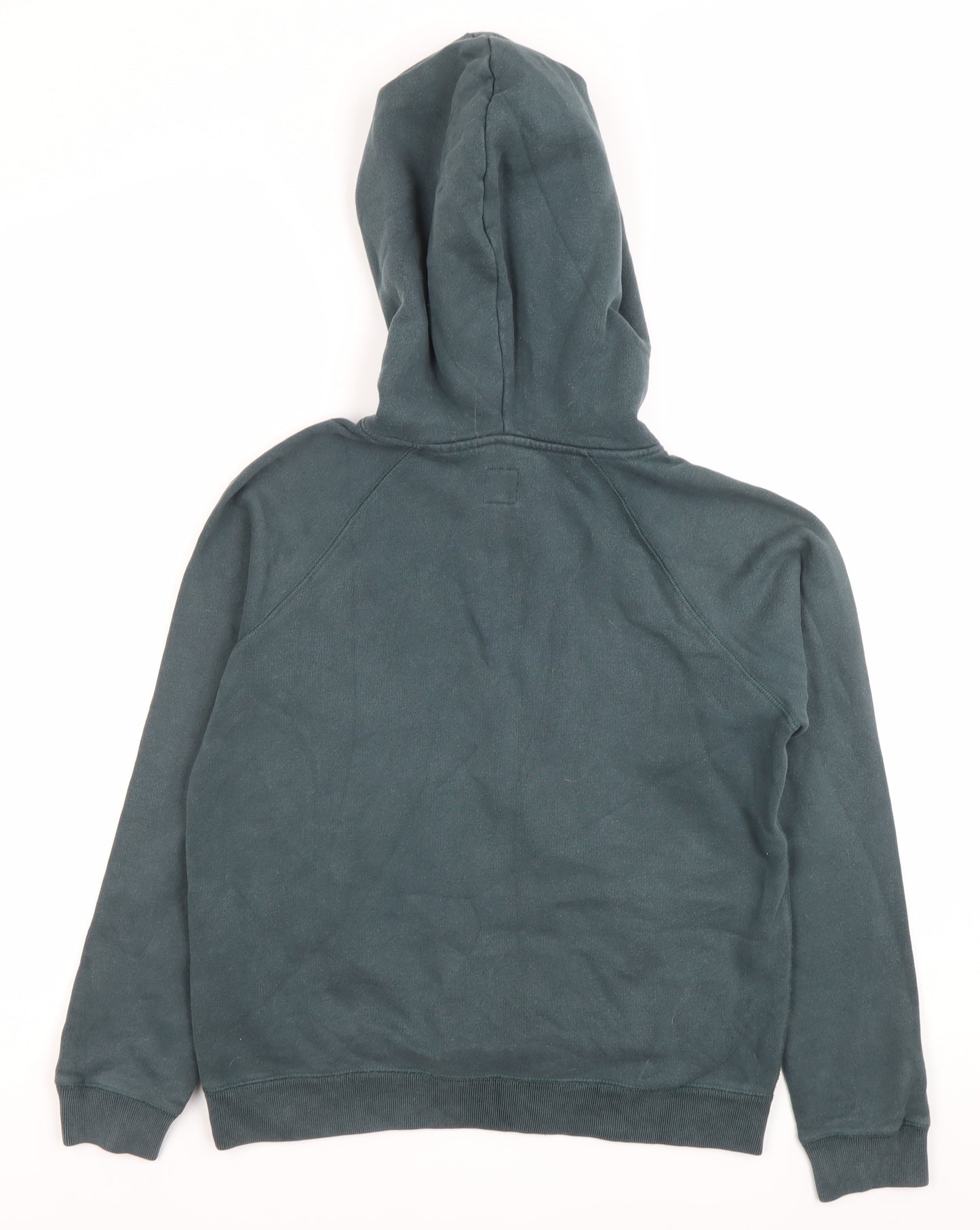 Jack Wills Womens Grey Hoodie UK 6 Cotton Blend Logo Pullover