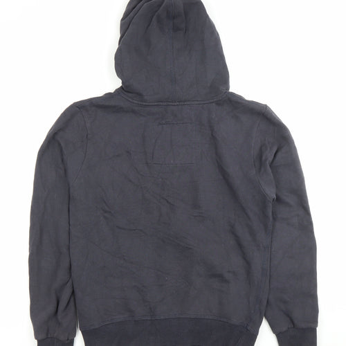 Charles Wilson Men's Black Small Full Zip Hoodie Regular Fit