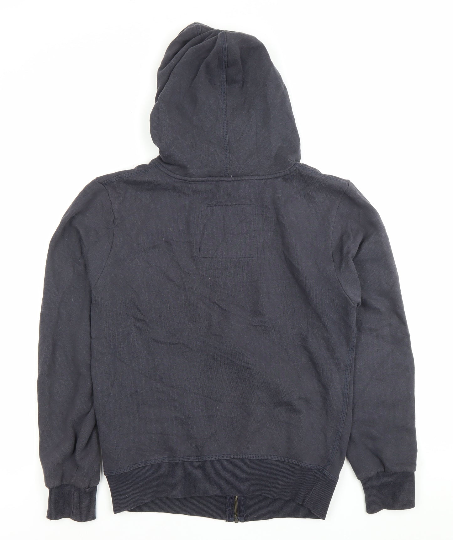 Charles Wilson Men's Black Small Full Zip Hoodie Regular Fit