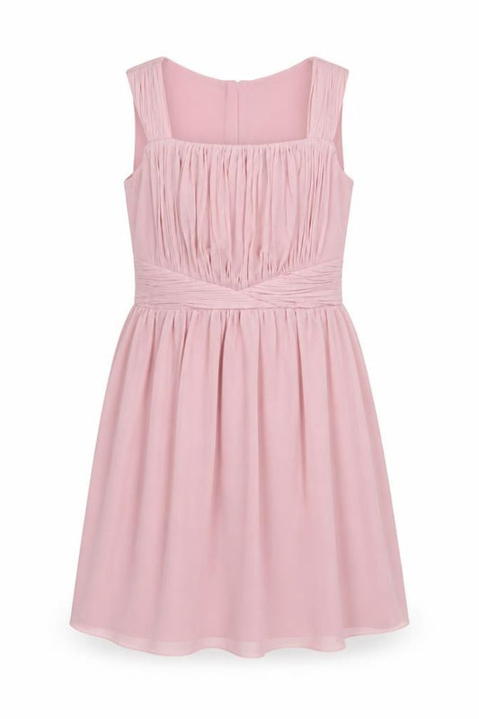 Lipsy London Girls Pink Sleeveless Fit & Flare Party Dress Age 7 Years