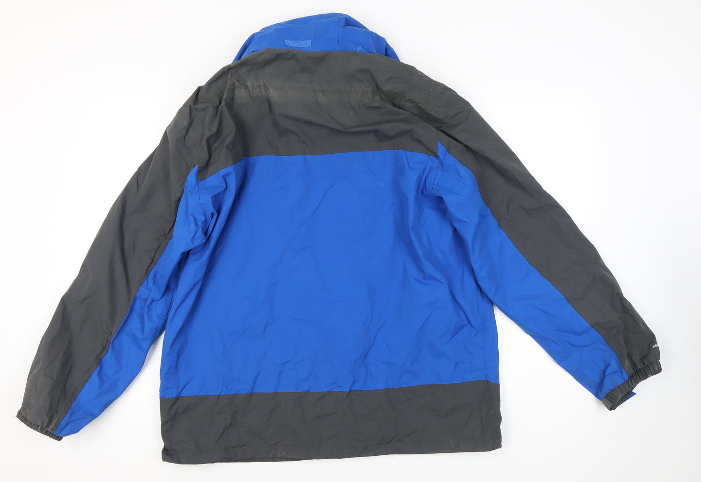 Regatta Men’s Blue XL Waterproof Hooded Outdoor Rain Jacket