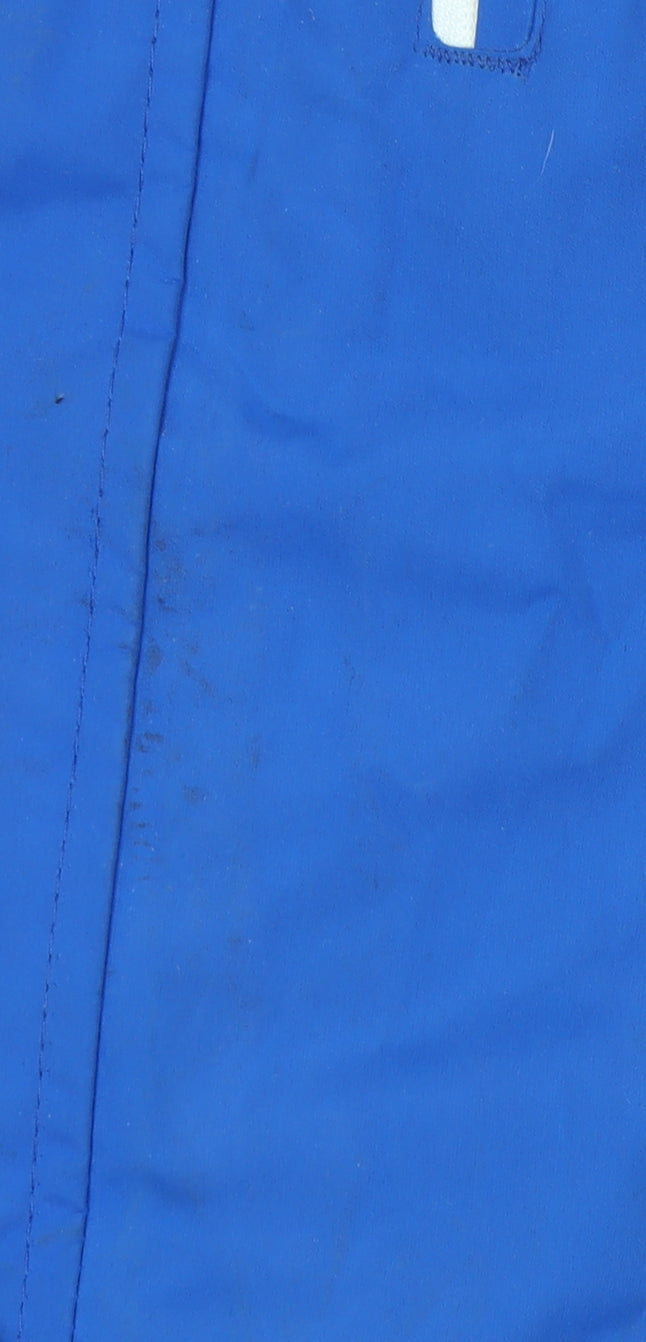Regatta Men’s Blue XL Waterproof Hooded Outdoor Rain Jacket