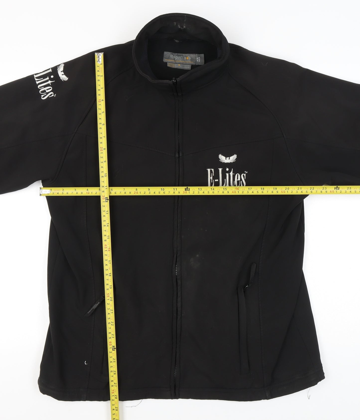 Regatta Men’s Black XL Softshell Jacket Windproof Water Resistant