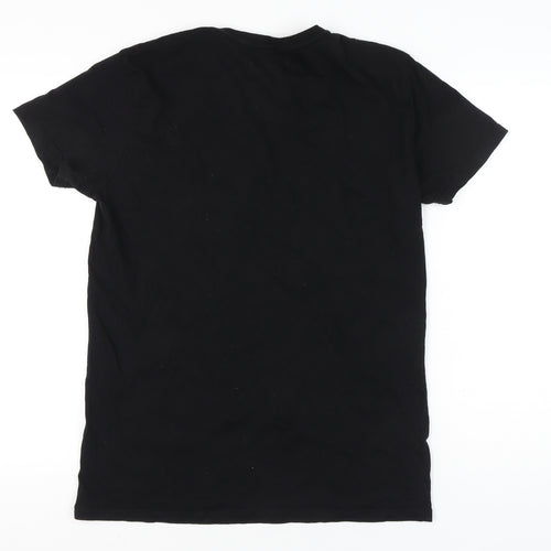 Amsterdam Designs Men's Black XL Graphic Print Funny T-Shirt