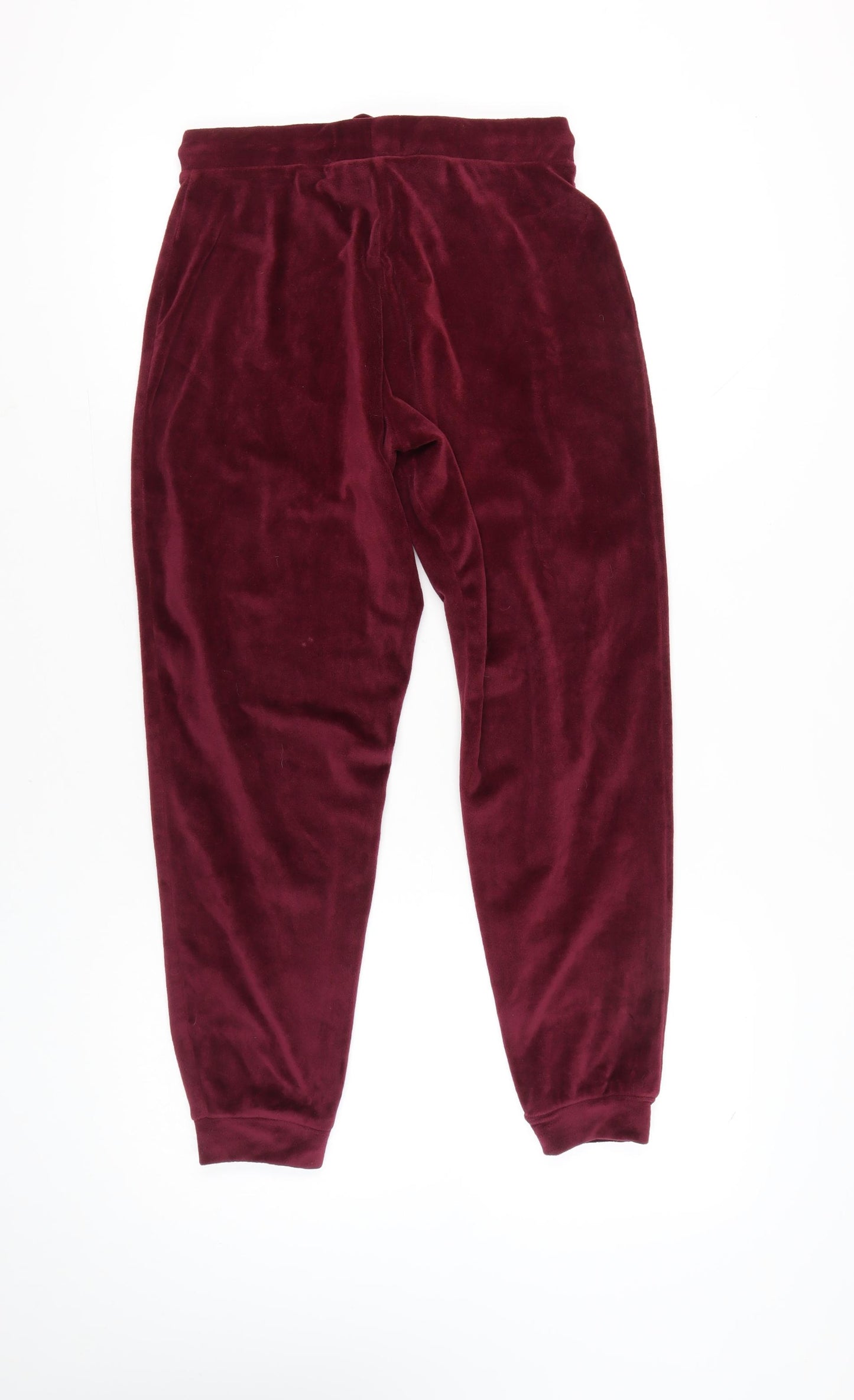 Harry Potter Women’s Red Velour Embroidered Pyjama Pants Size 10-12