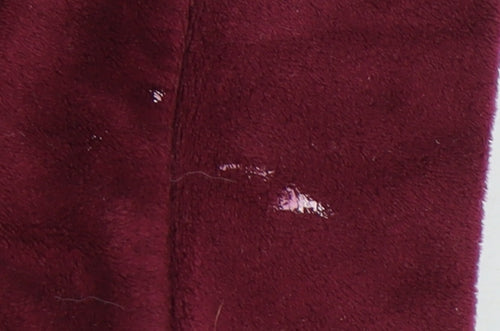 Harry Potter Women’s Red Velour Pyjama Top Size 10-12 Glitter Print