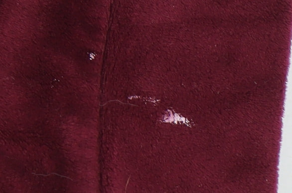 Harry Potter Women’s Red Velour Pyjama Top Size 10-12 Glitter Print