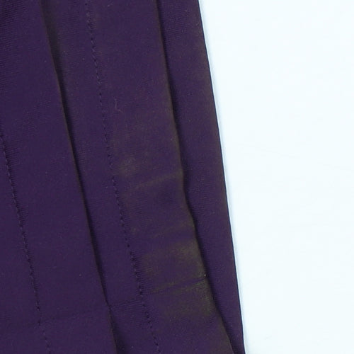 Phase Eight Women Purple Size 12 Sheath Knee Length Dress