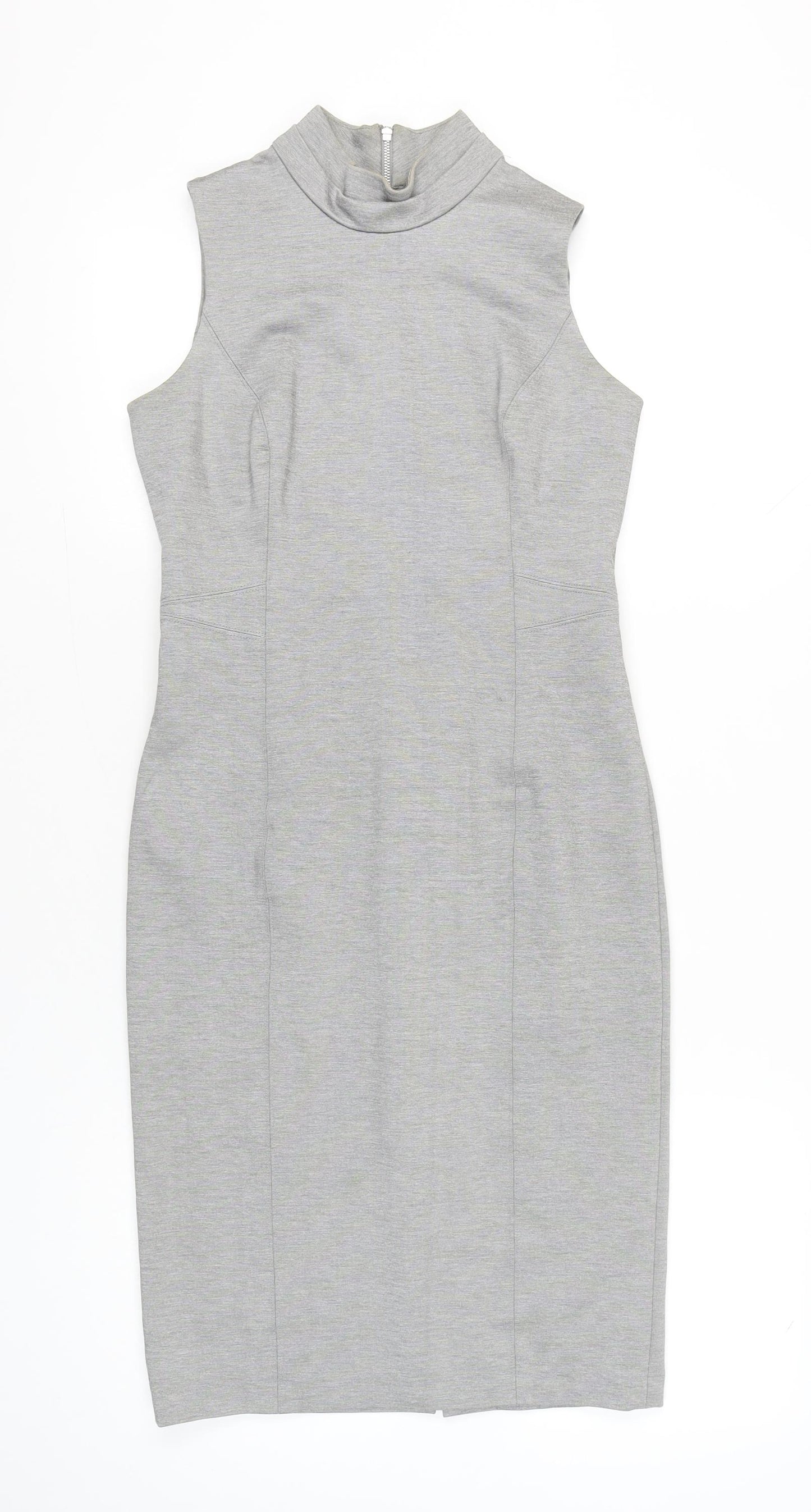 Forecast Women’s Grey Size 10 Sleeveless Sheath Dress