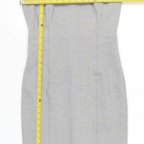 Forecast Women’s Grey Size 10 Sleeveless Sheath Dress