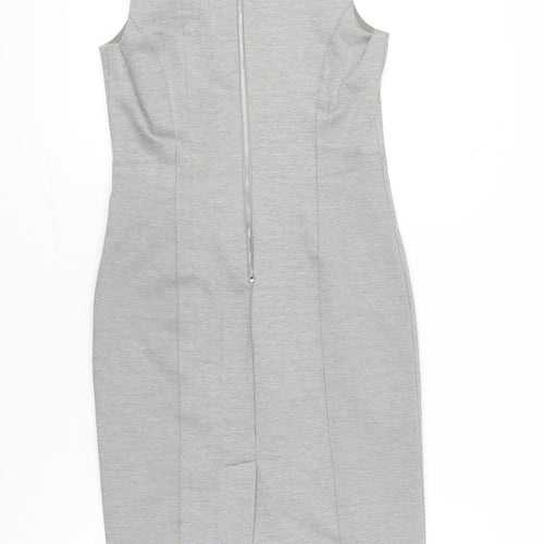 Forecast Women’s Grey Size 10 Sleeveless Sheath Dress