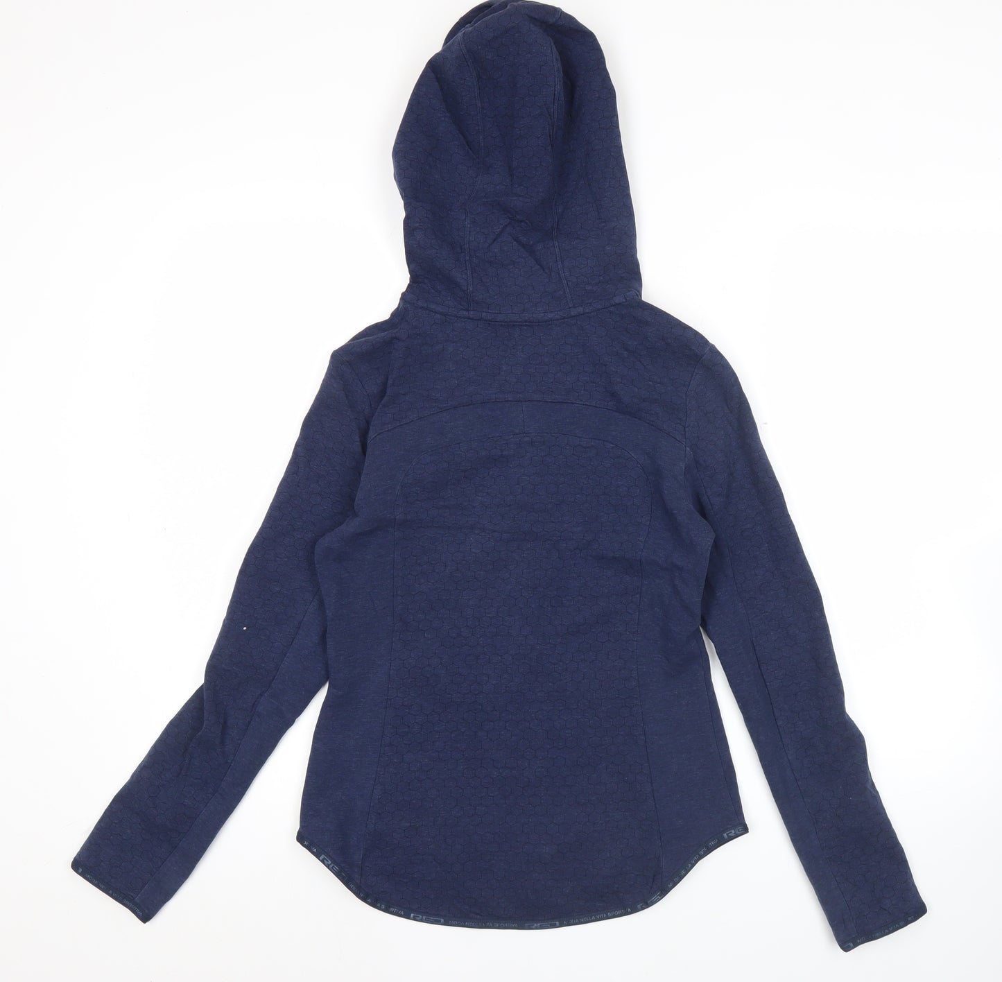 Fila Women’s Navy Blue Hoodie Size 8 Full Zip Sportswear