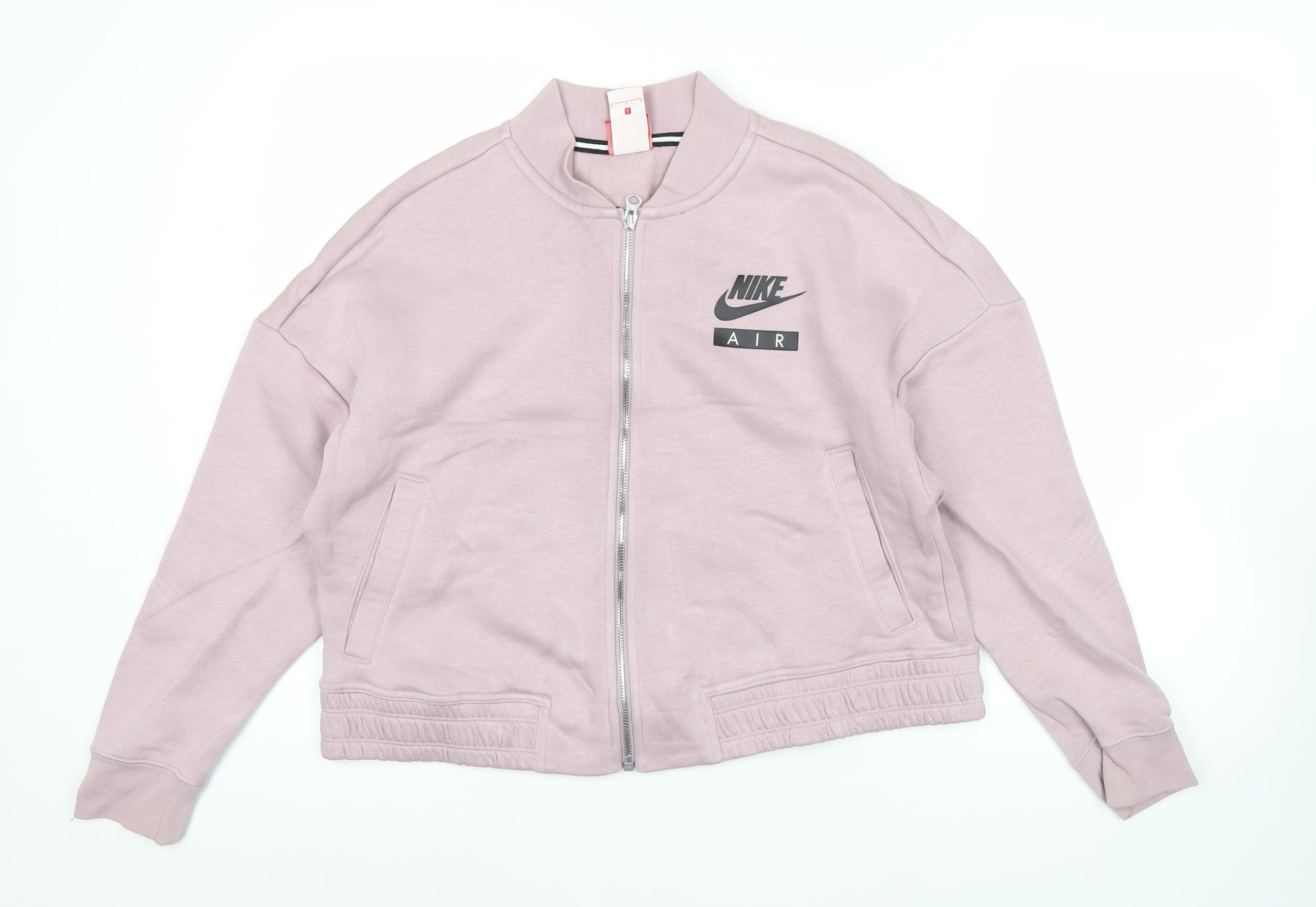nike cropped track jacket