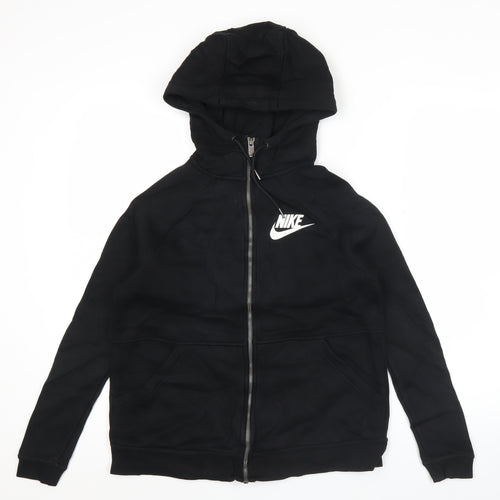 Nike Unisex Adults Black M Full Zip Hoodie Sweatshirt