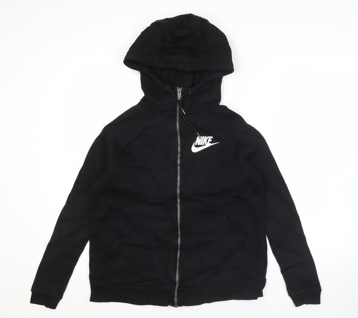 Nike Unisex Adults Black M Full Zip Hoodie Sweatshirt
