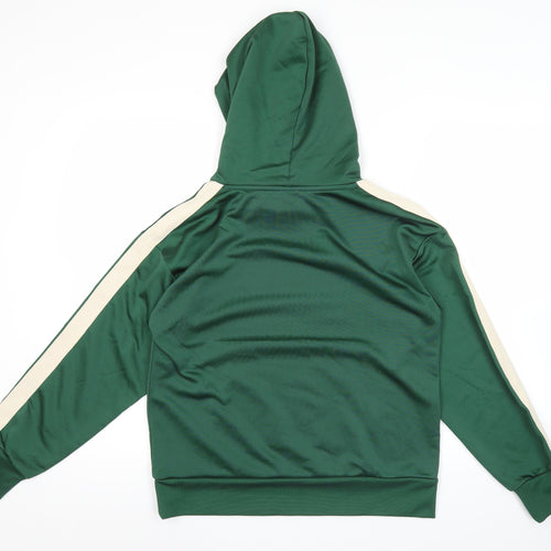 Champion Women's Green Hoodie Sweatshirt Pullover M Logo Athletic