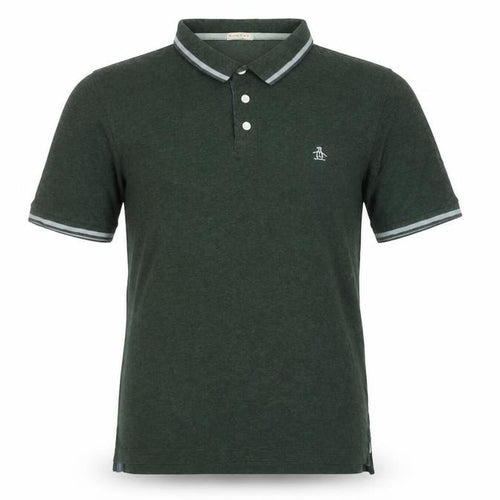 Penguin by Munsingwear Men's Green Slim Fit Polo Shirt Size S