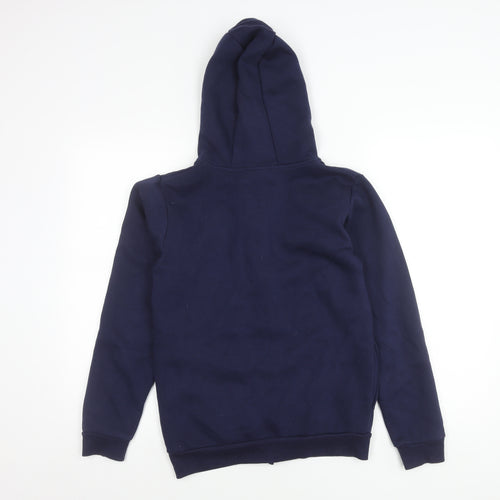 McKenzie Boys Blue Zip Up Hooded Jacket 13-14 Years Full Zip Logo