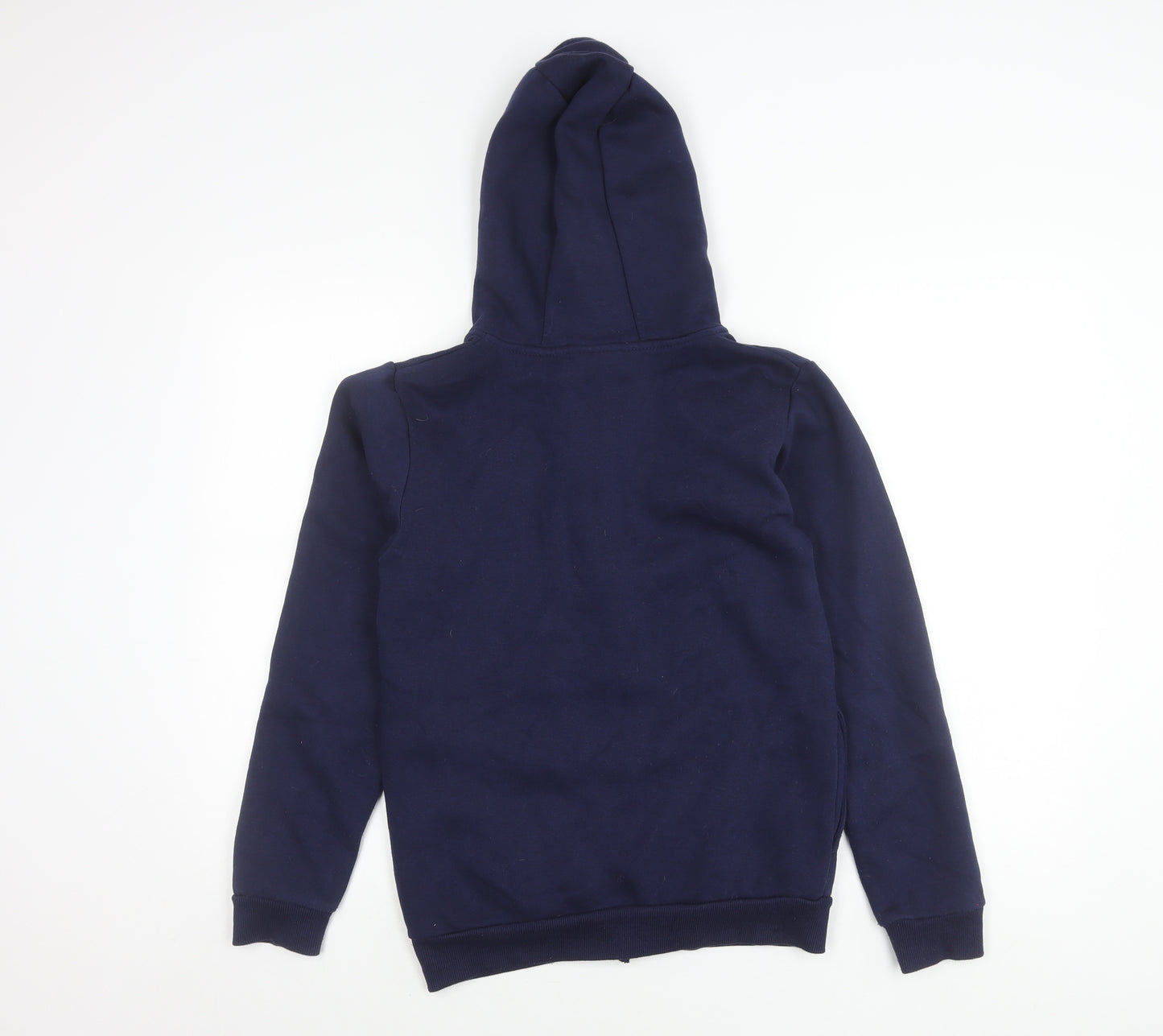 McKenzie Boys Blue Zip Up Hooded Jacket 13-14 Years Full Zip Logo