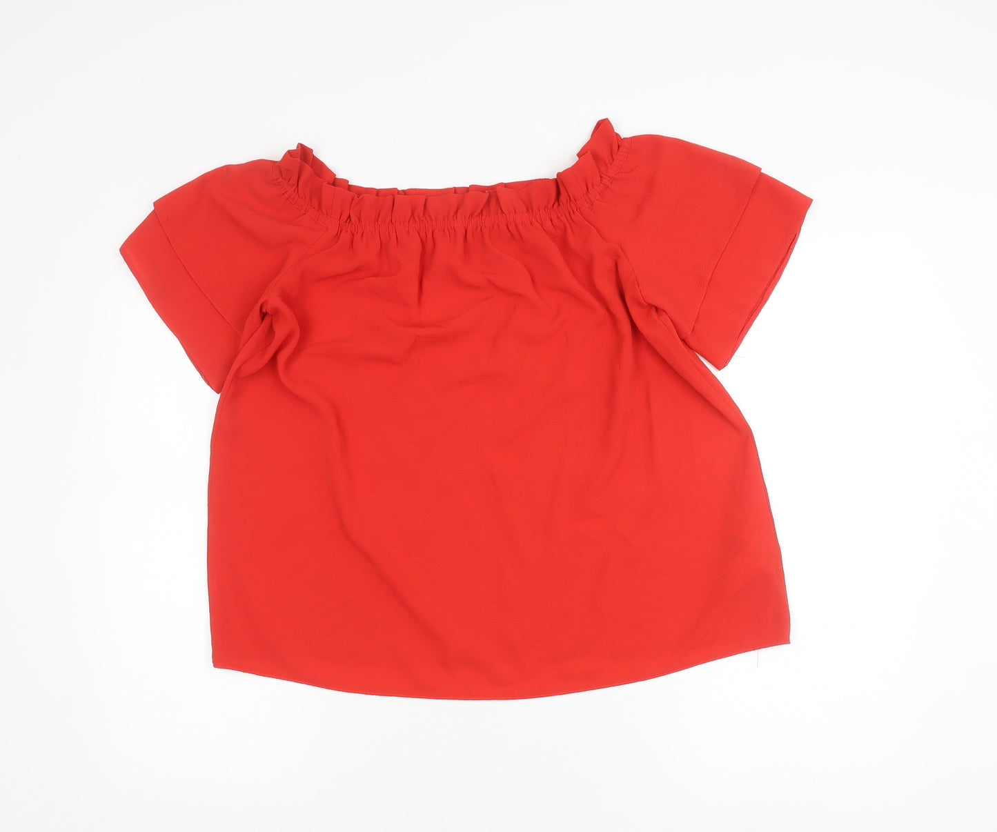 Dorothy Perkins Women’s Red Off Shoulder Blouse Size 12