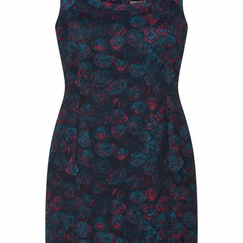 Jigsaw Womens Multicoloured Floral Sheath Dress Size 12 Cocktail Party