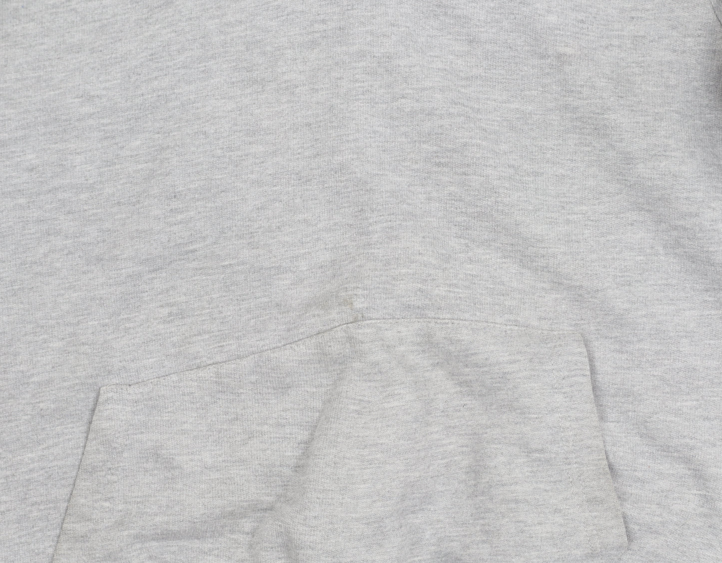 Boohoo Women’s Grey Hoodie L Pullover Drawstring Regular Fit